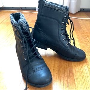 Black Combat Boots
